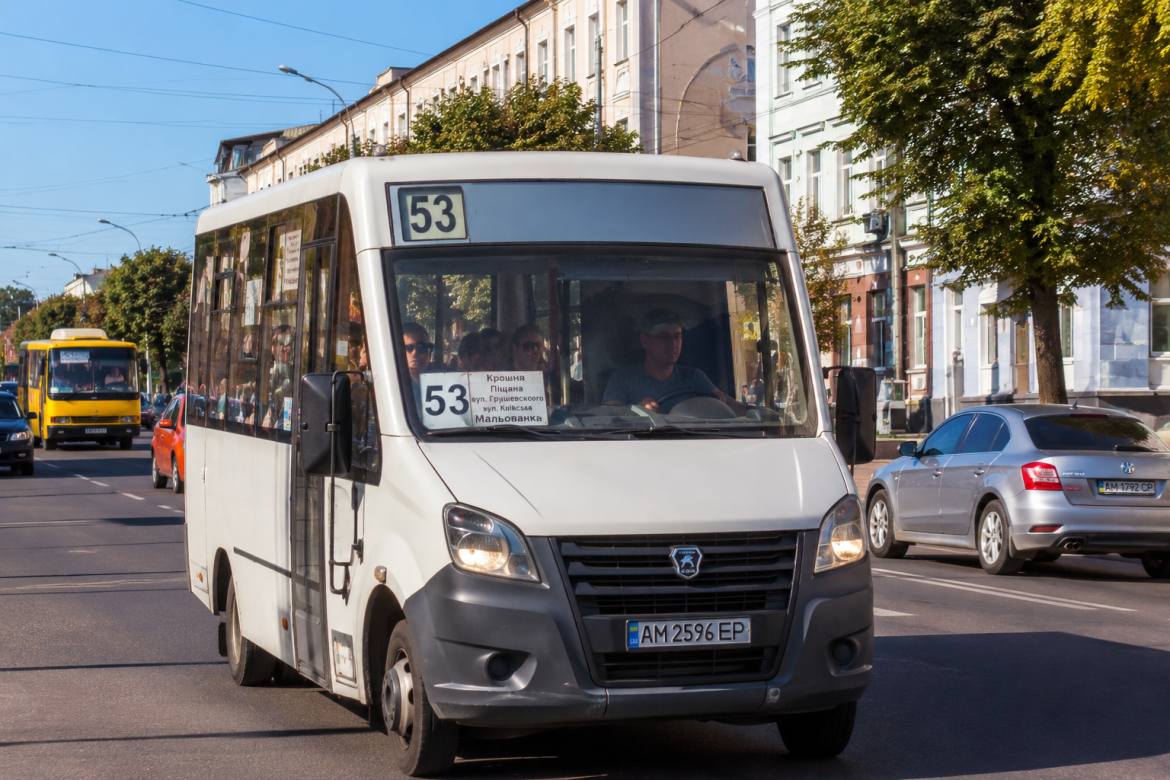 Маршрутка №53 у Житомирі