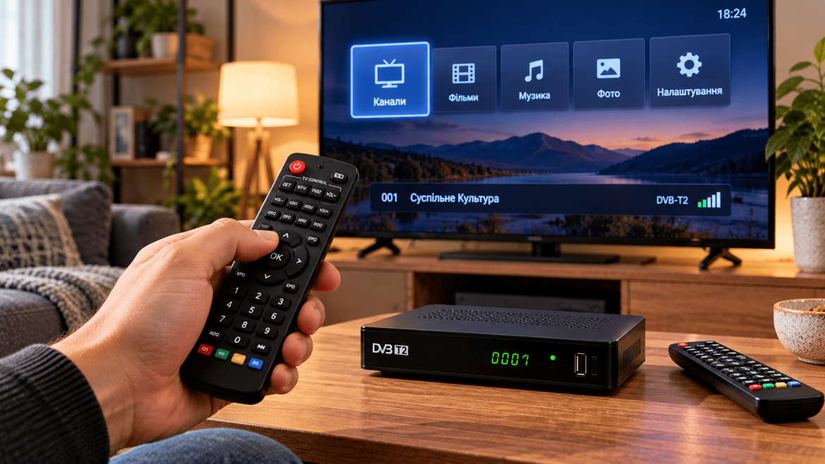 Як правильно вибрати пульт для цифрової приставки DVB-T2